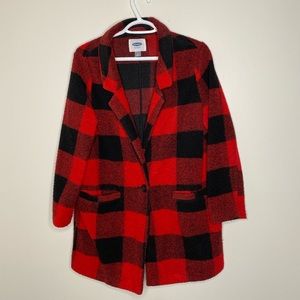 Old navy checked jacket size small
